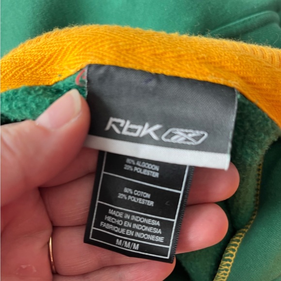 Reebok North Stars zipped sweatshirt M - Picture 2 of 2